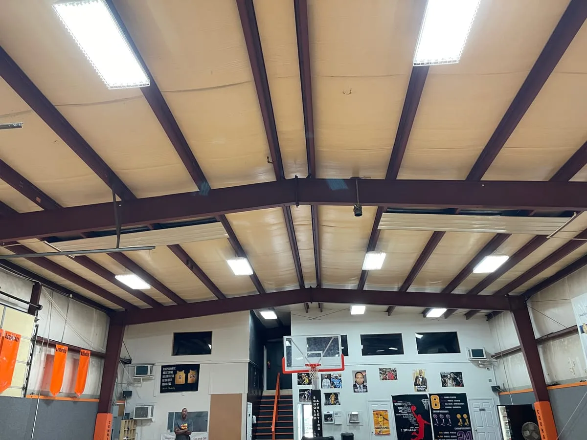 Ceiling cleanup