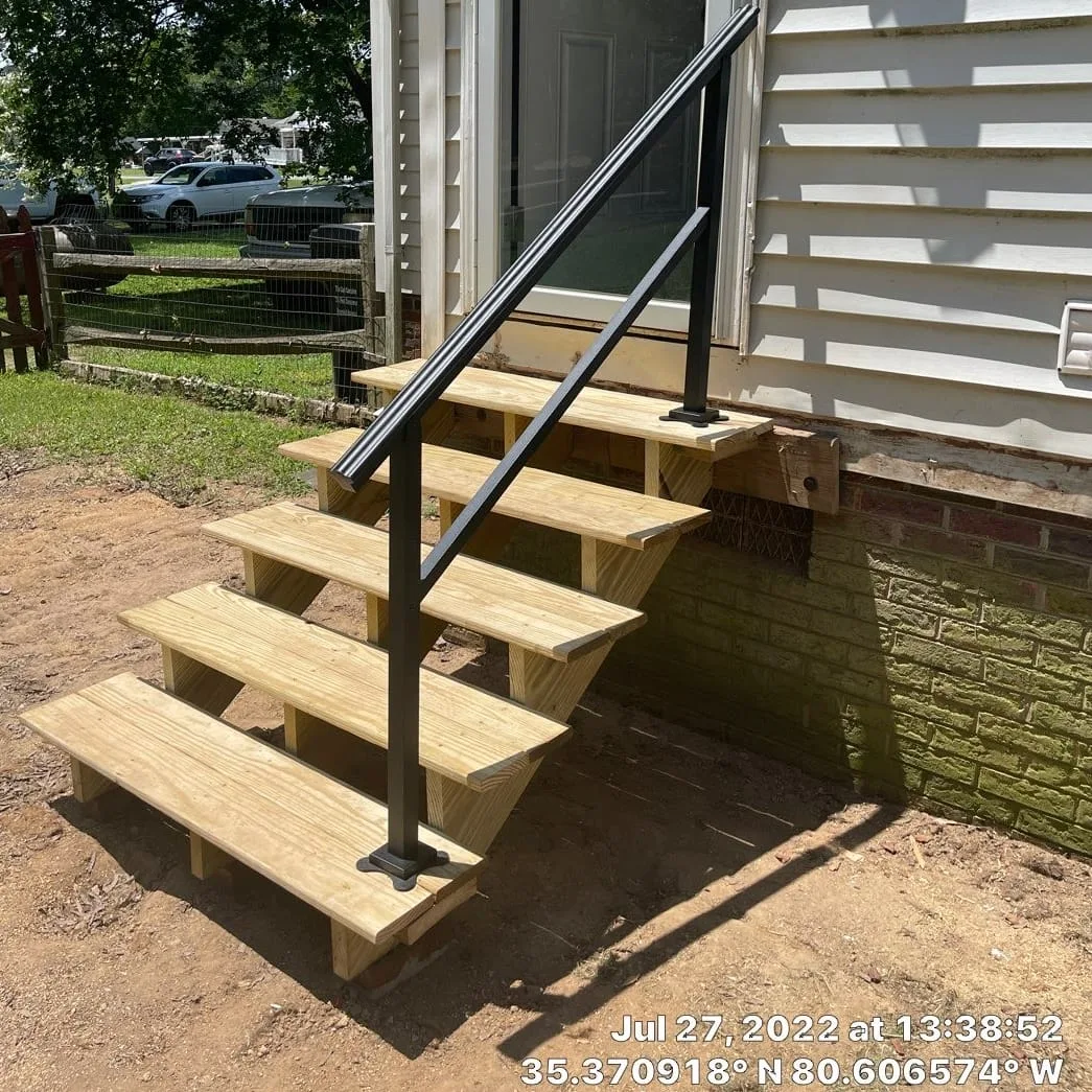 New-construction staircase